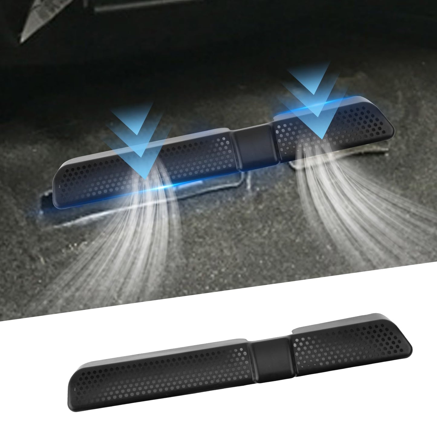 Gaisa ventilācijas atveru aizsargrežģis VW Caddy 5 SB, SHAOHAO, 2020–2025, 2 gab.