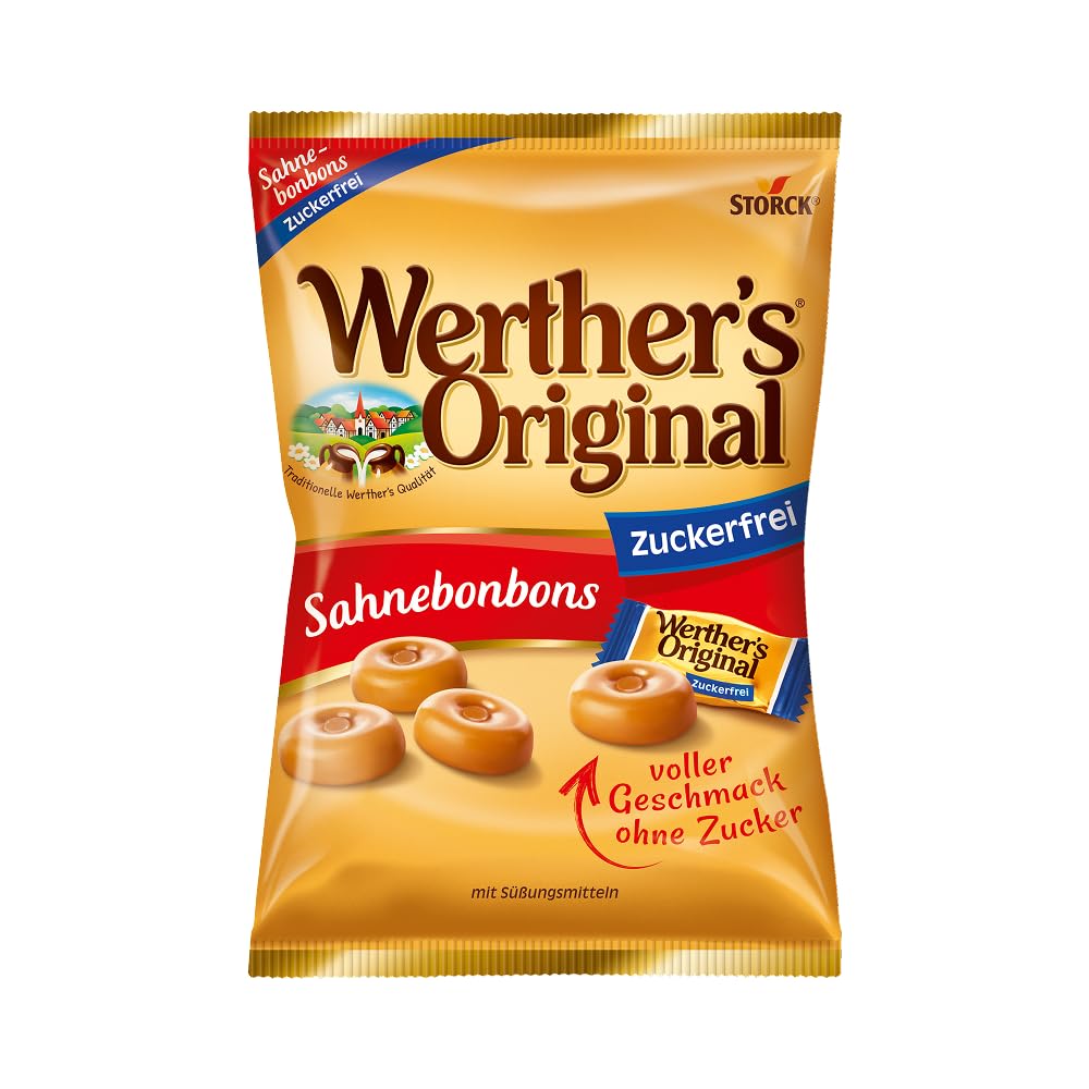 Bezcukura karameļu krēmkonfektes Werther's Original, 1 x 70 g