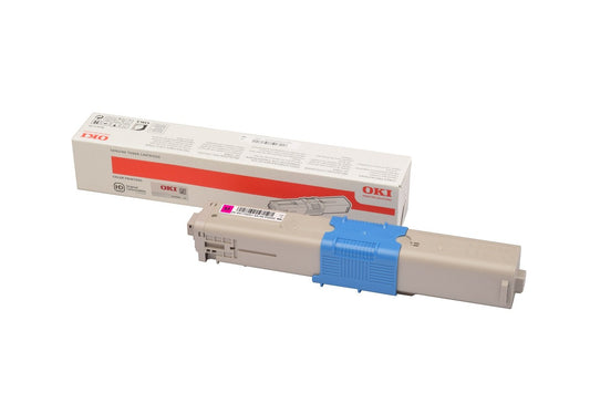 OKI TONERIS Magenta C332/MC363 - High-yield 1.5K toner cartridge for vibrant color printing.