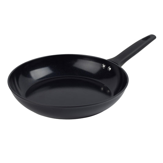 Russell Hobbs RH03255EU7 Verde Thermocollar - 28 cm ceramic non-stick, PFAS-free, recycled aluminum, induction omelette pan, temperature indicator