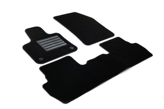 MDM SP-7497 paklāji Velūrs automašīnas paklājs piemērots Peugeot 5008 II 5 sēdvietām 07.2017>