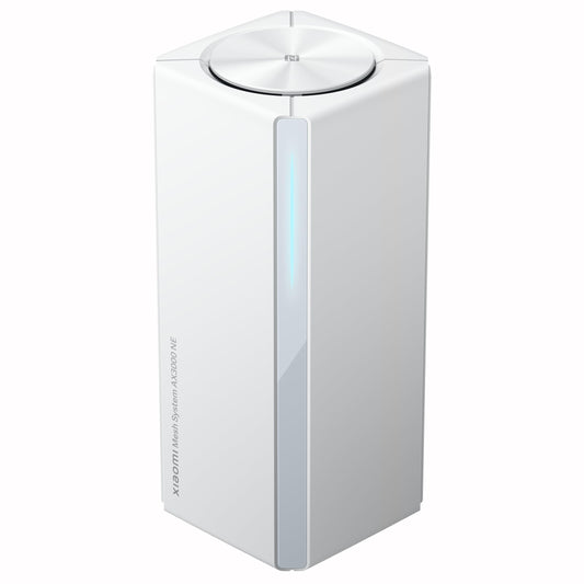 Xiaomi Mesh sistēma AX3000 NE EU. 3000Mbps. Xiaomi Mesh, vienots Wi-Fi nosaukums nepārtrauktai pārvietošanai. NFC, ātra savienojamība, pieskaroties.