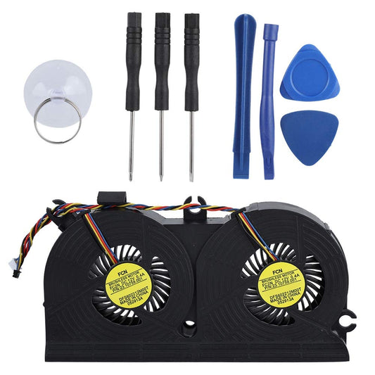ASHATA CPU Ventilator - EliteOne 800 G1, 705 G1, dual fans for enhanced heat dissipation in All-in-One systems.