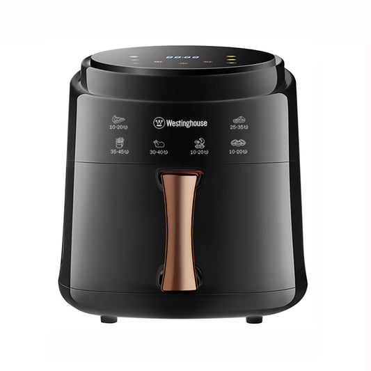Westinghouse gaisa fritēšanas ierīce - 5,5 L, 6 automātiskās programmas, skārienpanelis, aukstais rokturis, 210 °C, melna