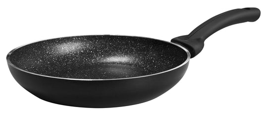 Pensofal Biostone augsta panna - 24 cm diameter, black, eco-friendly, non-stick, durable cookware.