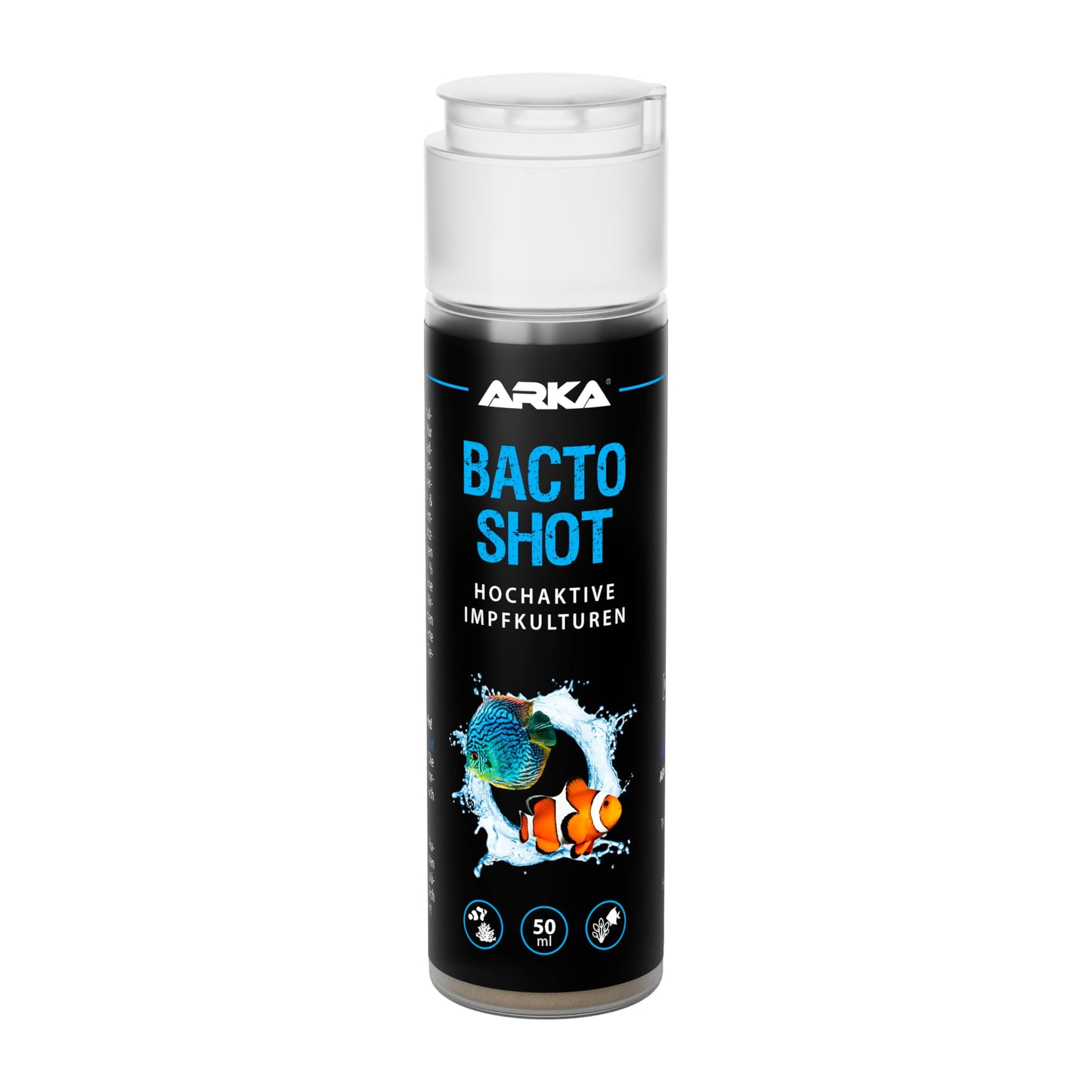Dzīvās filtrējošās baktērijas akvārijam 50 ml – Bacto-Shot tīrīšanas baktērijas