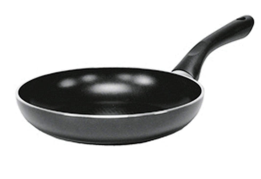 Karl Krüger 40032 alumīnija panna Venezia 32 cm - melna, viegla, izturīga, ideāla cepšanai un sautēšanai.
