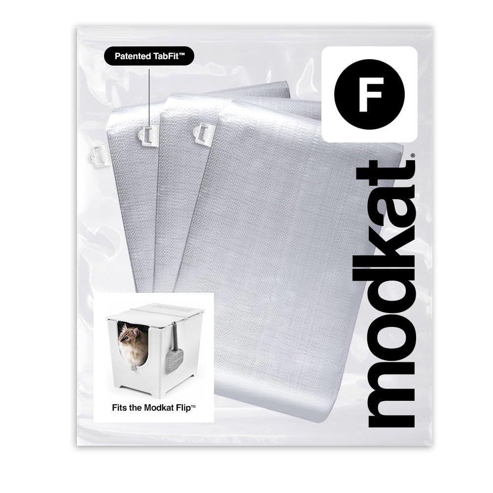 Kaķu tualetes ieliktnis modkat Flip (Type F) - 3 Pack