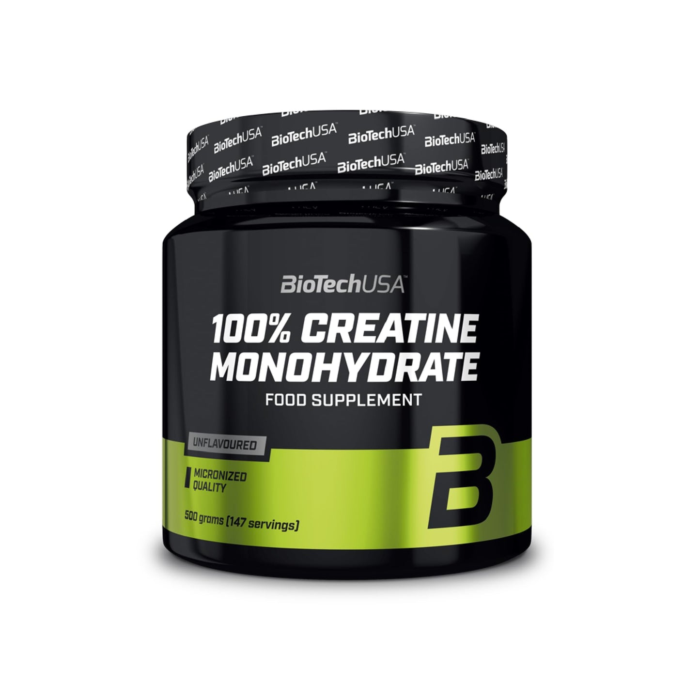 Kreatīns monohidrāts BioTechUSA 100% pulveris, mikronizēta formula