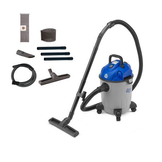 AR Blue Clean 3270 - 1200W wet and dry vacuum cleaner with 20L capacity, ideal for versatile cleaning tasks.