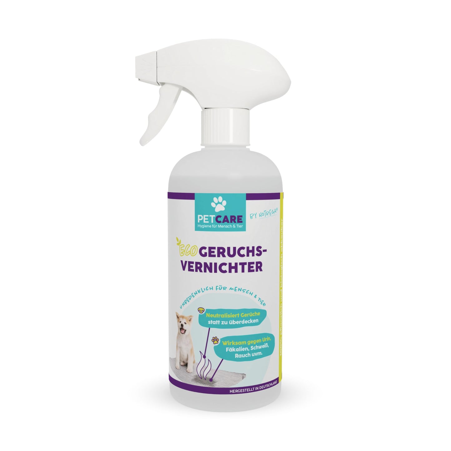 HOTREGA Petcare ECO smaku likvidētājs 500 ml | urīna smaku noņēmēja aerosols
