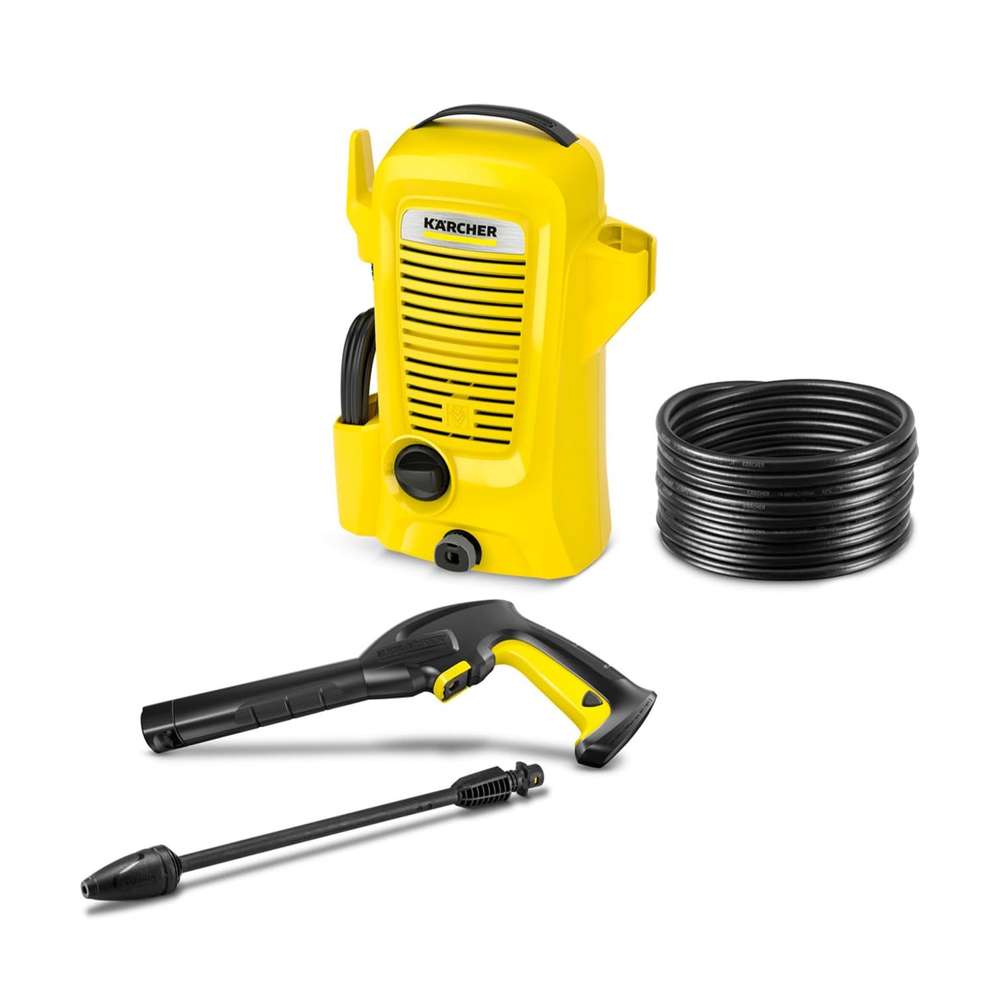 Augstspiediena mazgātājs Kärcher K 2 Universal Edition, elektrisks, līdz 110 bar, 360 l/h, 20 m²/h, ar netīrumu frēzi