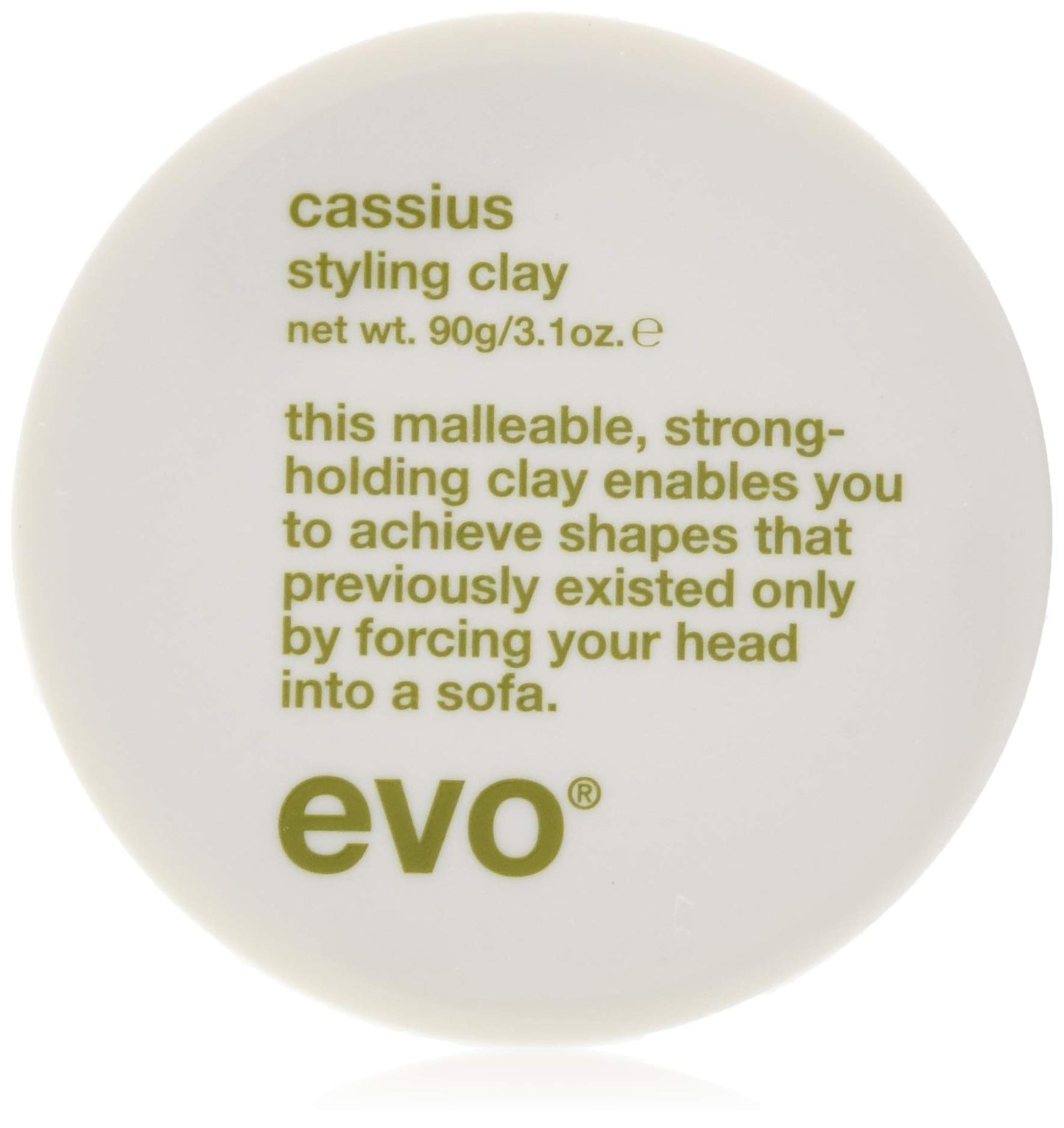 Matu veidošanas māls EVO Cassius Styling Clay, 90G, matēts efekts, stipra un elastīga fiksācija