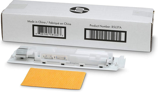 HP B5L37A toner collection unit - original, 1 pack, compatible with HP printers, efficient waste management.