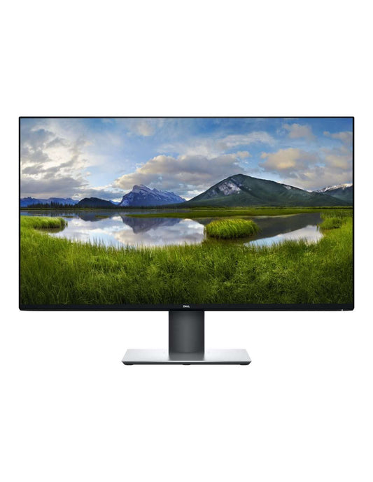 DELL U3219Q - 32" 4K UHD monitor, HDMI, USB, DisplayPort, 8 ms response time, sleek black design.