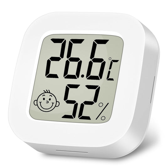 Mini LCD termometrs Ainiv, digitāls iekštelpu termometrs