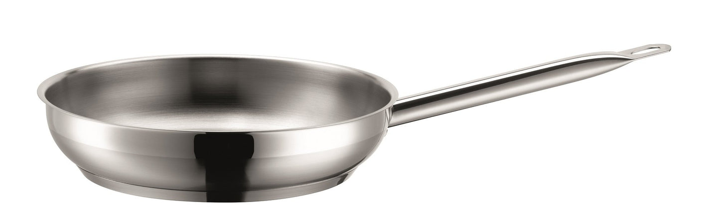 Mäser Professional sērija cepamā panna 24 cm - augstas kvalitātes 18/10 nerūsējošais tērauds, piemērota indukcijai