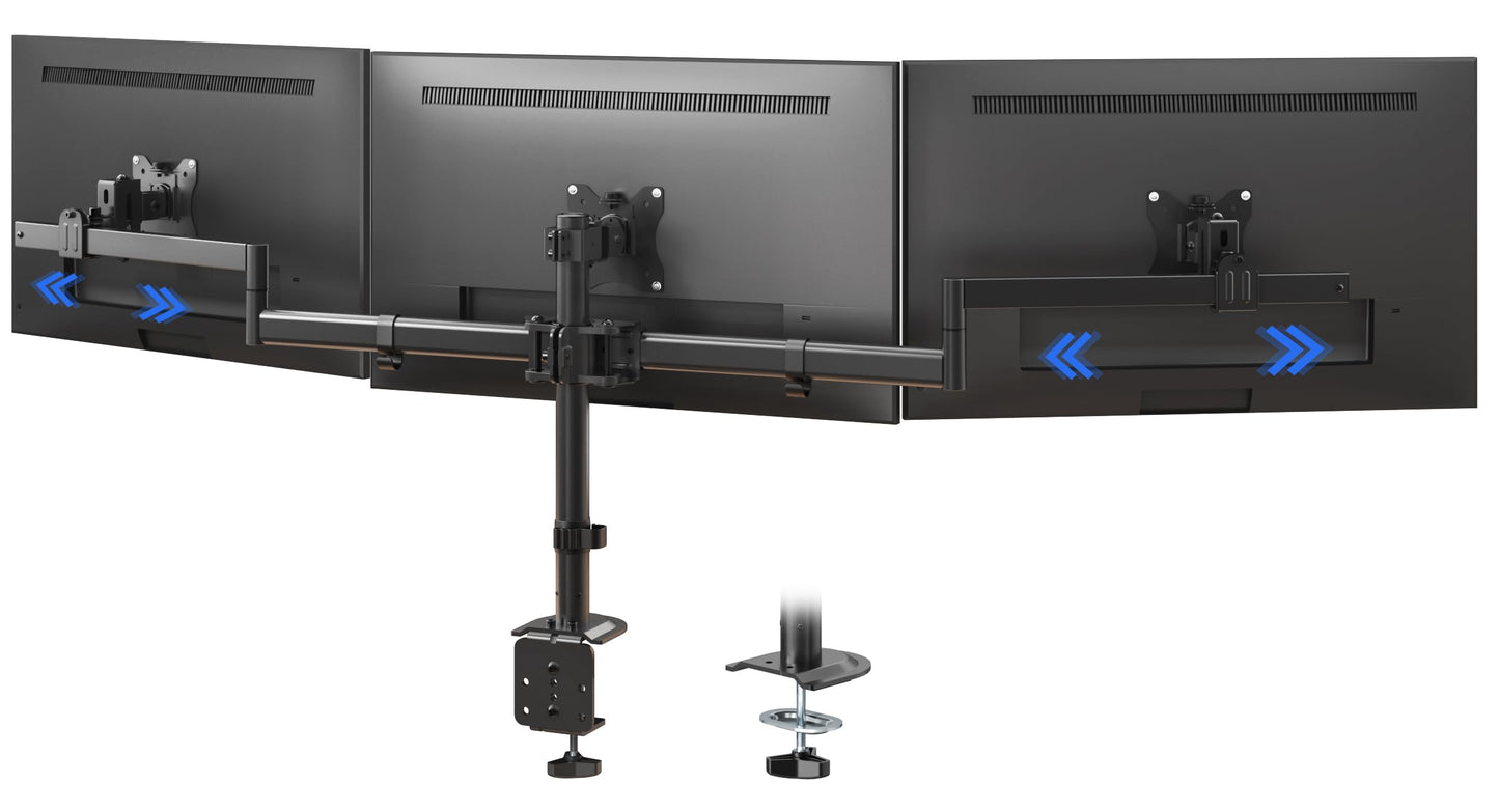 Monitora turētājs IMtKotW 20–32 collu 3 monitoriem, līdz 9 kg/roka