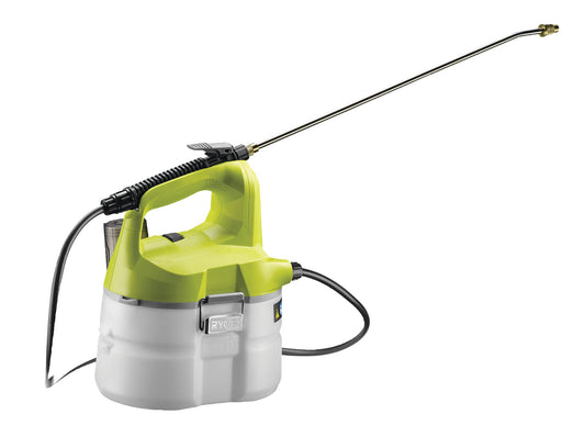RYOBI 18 V ONE+ akumulatora smidzinātājs OWS1880, 30 l/h plūsmas ātrums, bez akumulatora un lādētāja