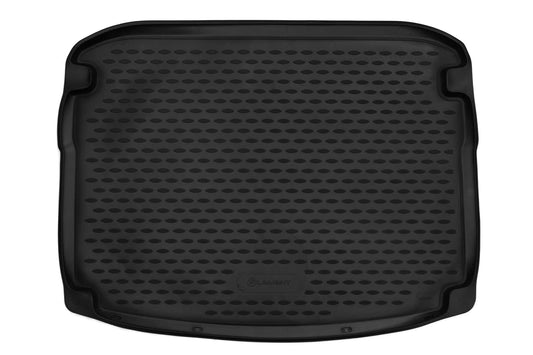 Matu paklāji Mercedes A-Klasei W176 2012-2018, precīzi pielāgoti, pastiprināta gumijas papēža spilventiņš un stiprinājuma pogas