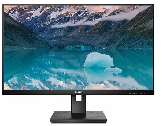 PHILIPS 242S9JML - 24" Full HD monitor, height adjustable, built-in speakers, 1920x1080, 75 Hz, multiple ports, black