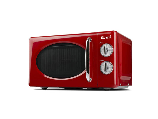 Girmi FM21 Kombi-mikroviļņu krāsns, 20 litri, tērauds, sarkans.
