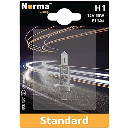 Norma 210651-201 H1 Halogēna luktura spuldze - vienreizēja iepakojuma 12 V 55 W P14