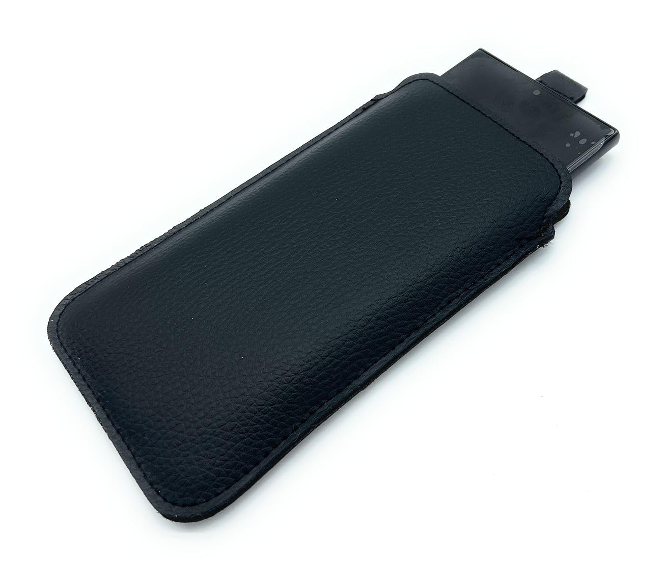 Premium XXL universāls 6,9" telefona maciņš, etvijs, apvalks, melns, piemērots Apple iPhone 16 17 Pro Max, Samsung Galaxy A17 A35 A36 A56, S25 S26 Ultra un citiem