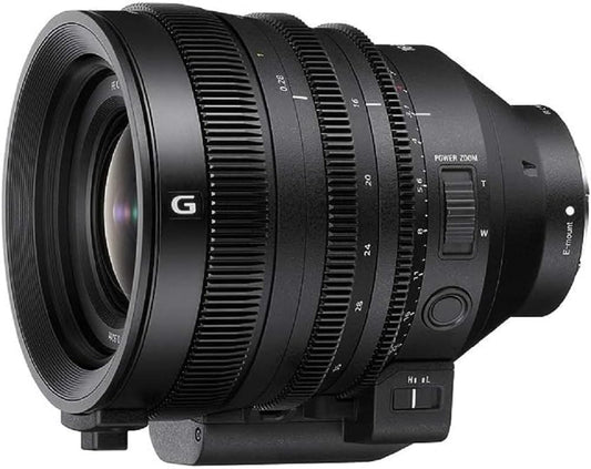 Sony SELC1635G pilna formāta zoom objektīvs FE C 16-35mm T3.1 G (kino sērija, ultra-plaša leņķa, zoom objektīvs) melnā krāsā