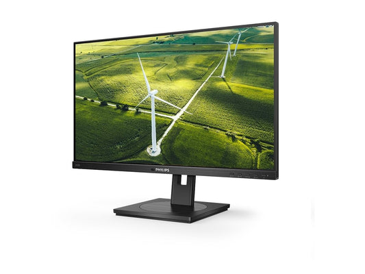 PHILIPS 242B1G - 24" FHD monitor, height adjustable, 1920x1080, 75Hz, multiple ports, USB hub, black