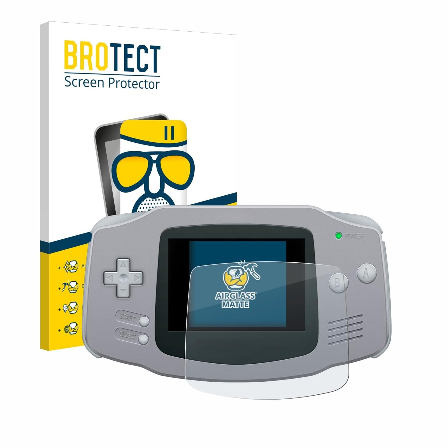 BROTECT aizsargstikls Nintendo Gameboy Advance GBA