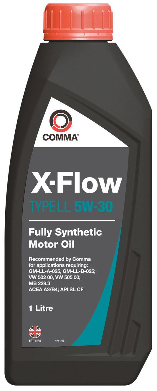 Comma XFLL1L X-Flow tips LL 5W-30 sintētiskais motorolie 1 L
