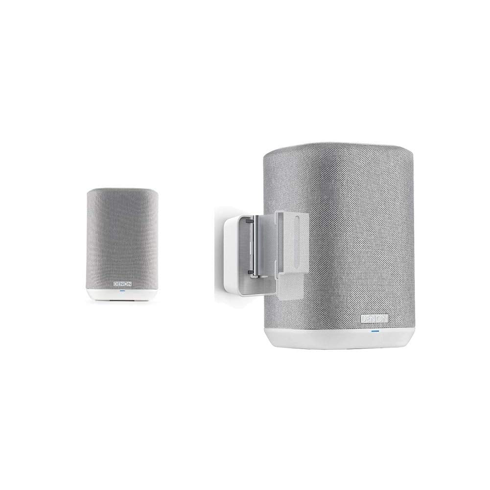 Denon Home 150 skaļrunis, balts + Vogel's Sound 3200 turētājs