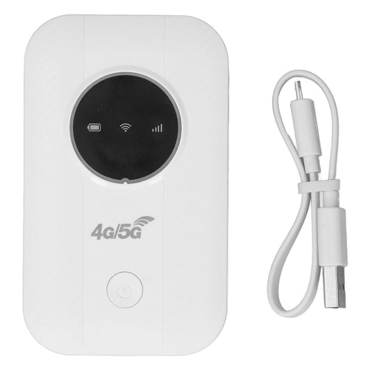 Mobilais 4G-LTE-hotspot, 300 Mbit/s ar SIM kartes slotu maršrutētājs, 3650 mAh akumulators, portatīvs Wi-Fi ierīce ceļojumam mājās