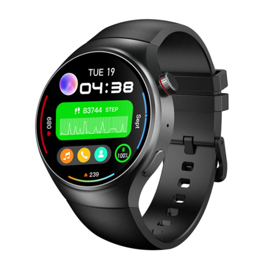 Zephyrion 4G Android sporta pulkstenis - GPS, 2 GB RAM, 16 GB ROM, 3,6 cm AMOLED, fitnesa izsekotājs, melns