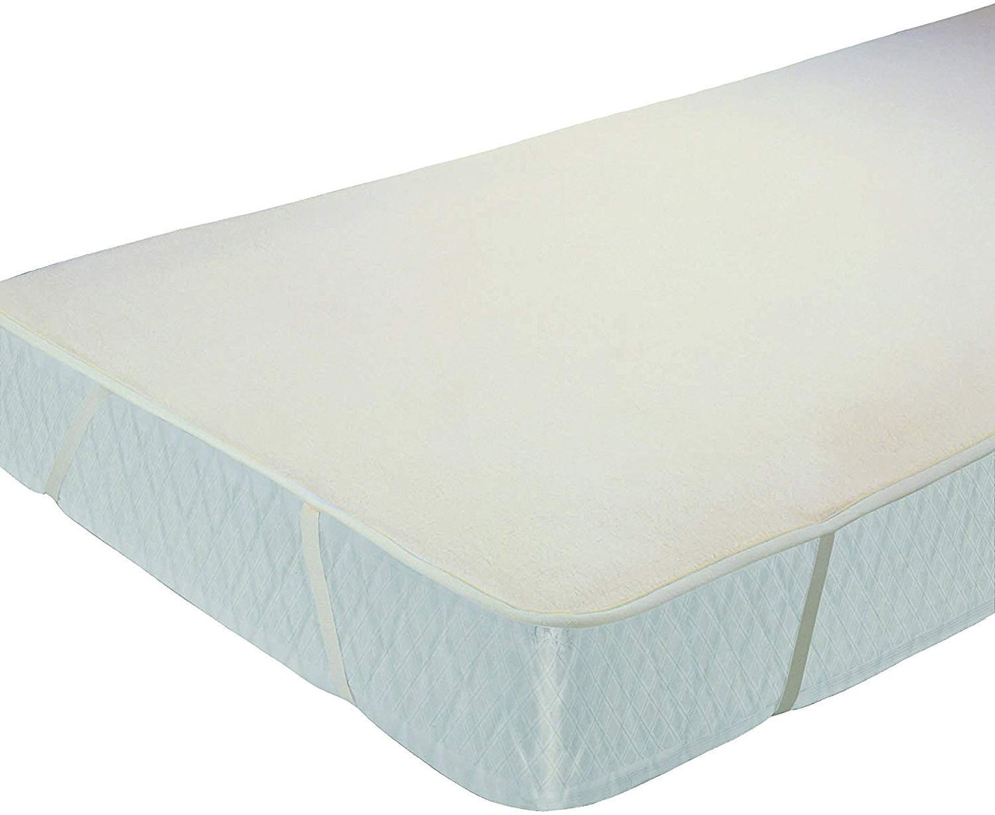 Matrača aizsargs Bierbaum Molton Premium, 100 % kokvilna, dabīgs, Designed in Germany, 90x200 cm