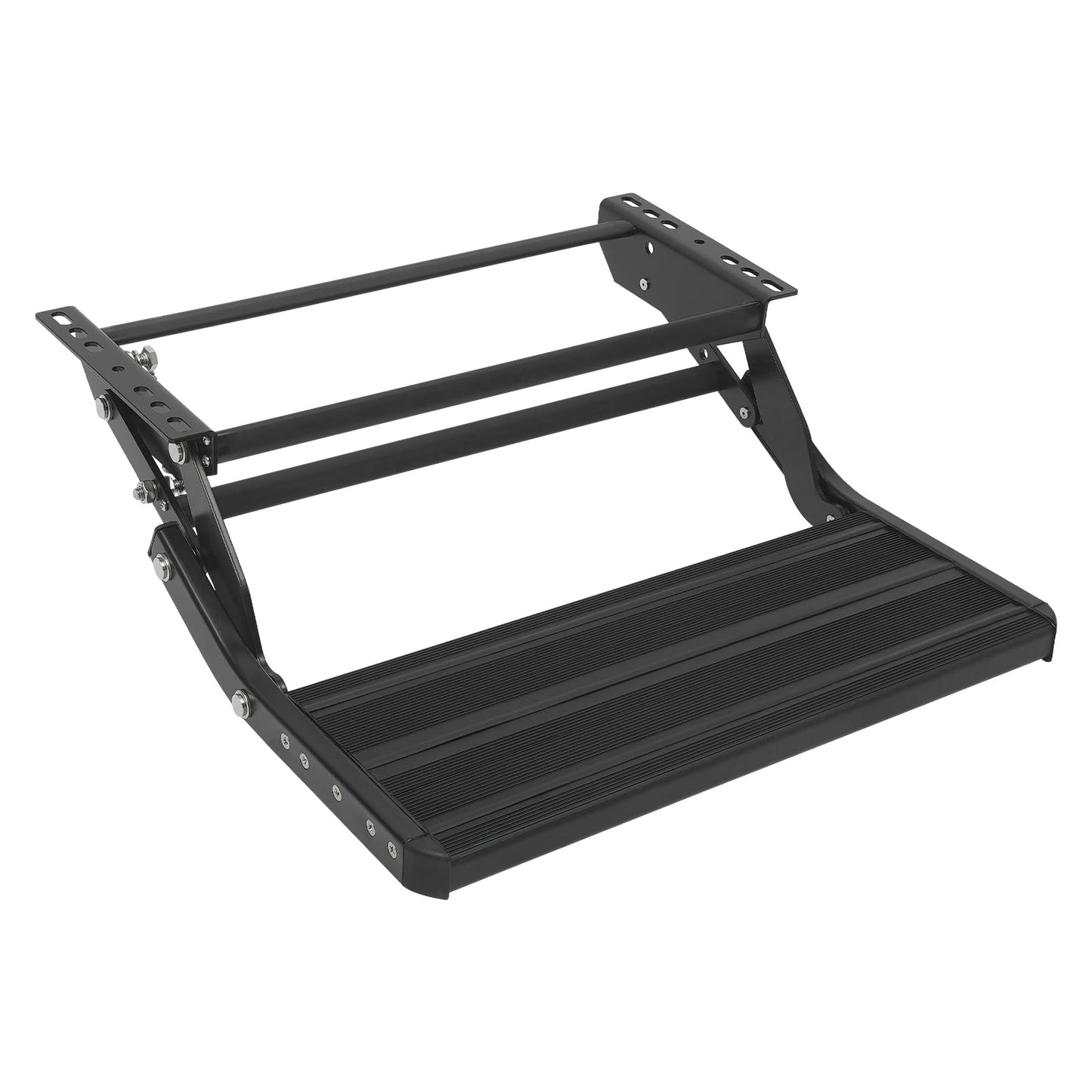 Kempera pakāpiens RainWeel manuāls salokāms izvelkams vienpakāpes pakāpiens, 200 kg slodze, 550 x 210 mm