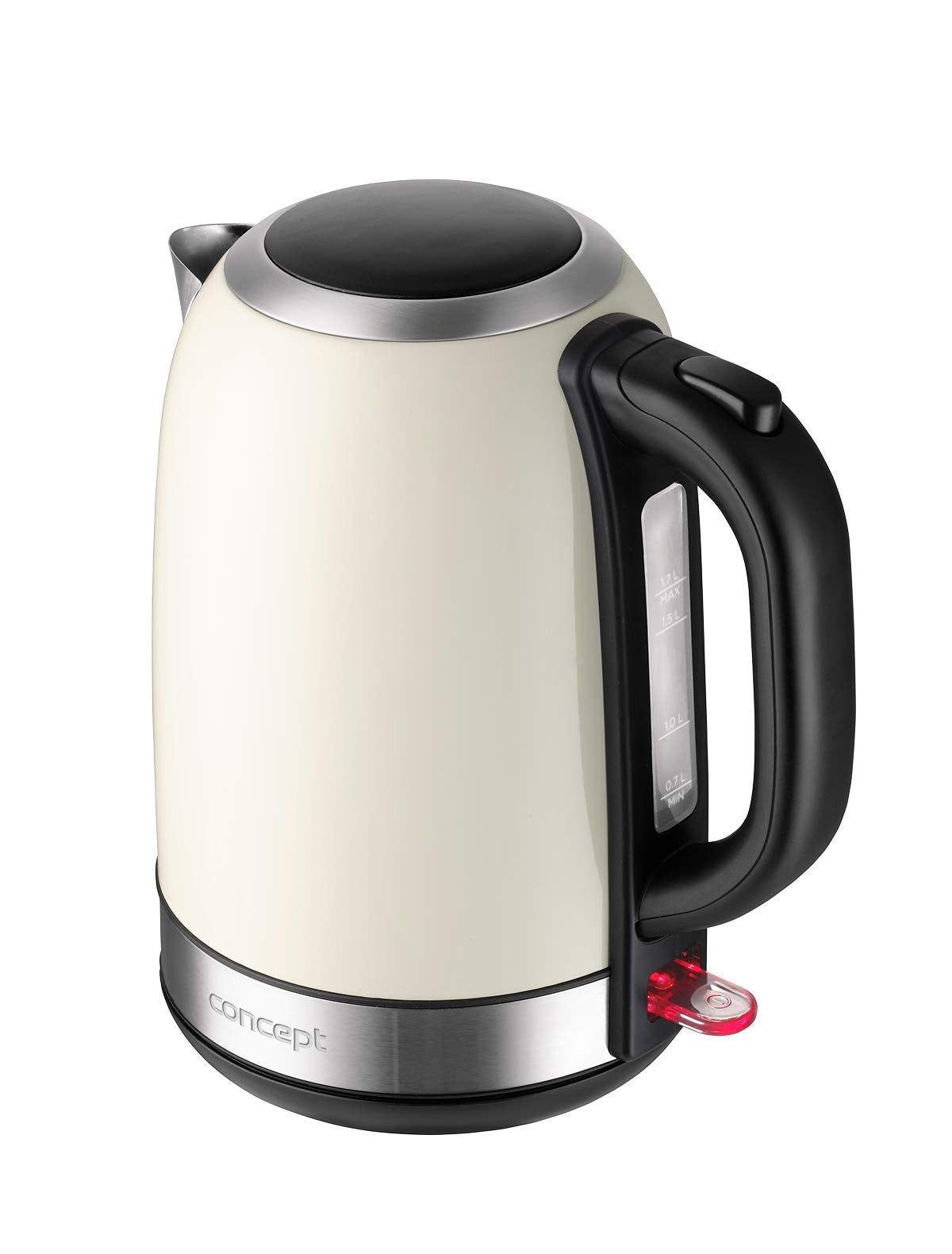 KONCEPTA RK3242 - 2200W krēmkrāsas nerūsējošā tērauda sadzīves tehnika jūsu virtuvē.