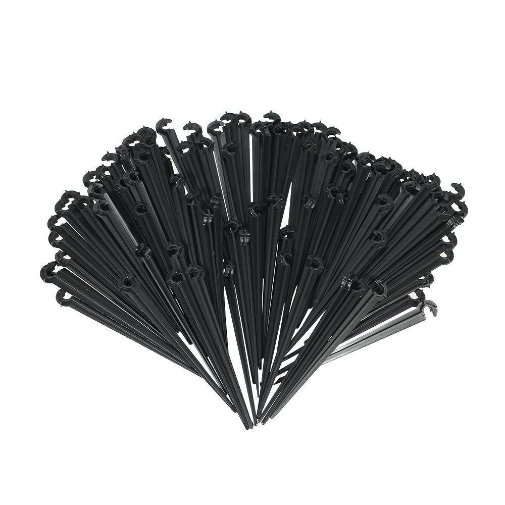 Decdeal 100St Micro Drip System caurules turētāji 4/7mm caurulei