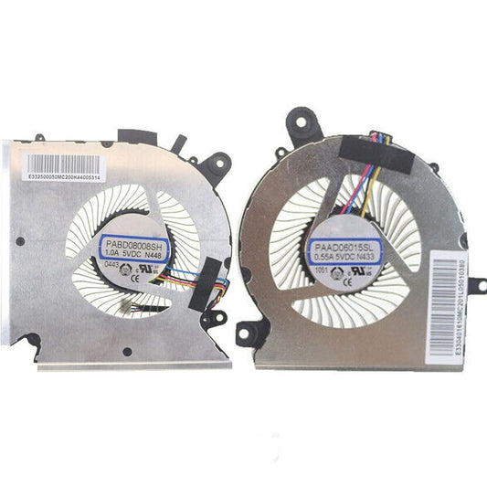 MSI Katana GF66 Pulse GL66 PABD08008SH N459 CPU GPU dzesētājs ventilators - efektīva dzesēšana klēpjdatoriem.
