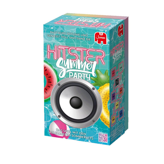 Mūzikas ballīšu spēle pieaugušajiem HITSTER Summer Party, kāršu spēle ģimenei