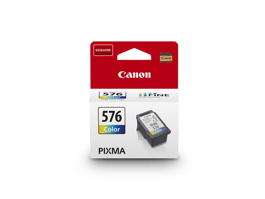Canon CL-576 krāsu tintes kasetne - augstas kvalitātes krāsu drukāšanai, saderīga ar Canon printeriem.