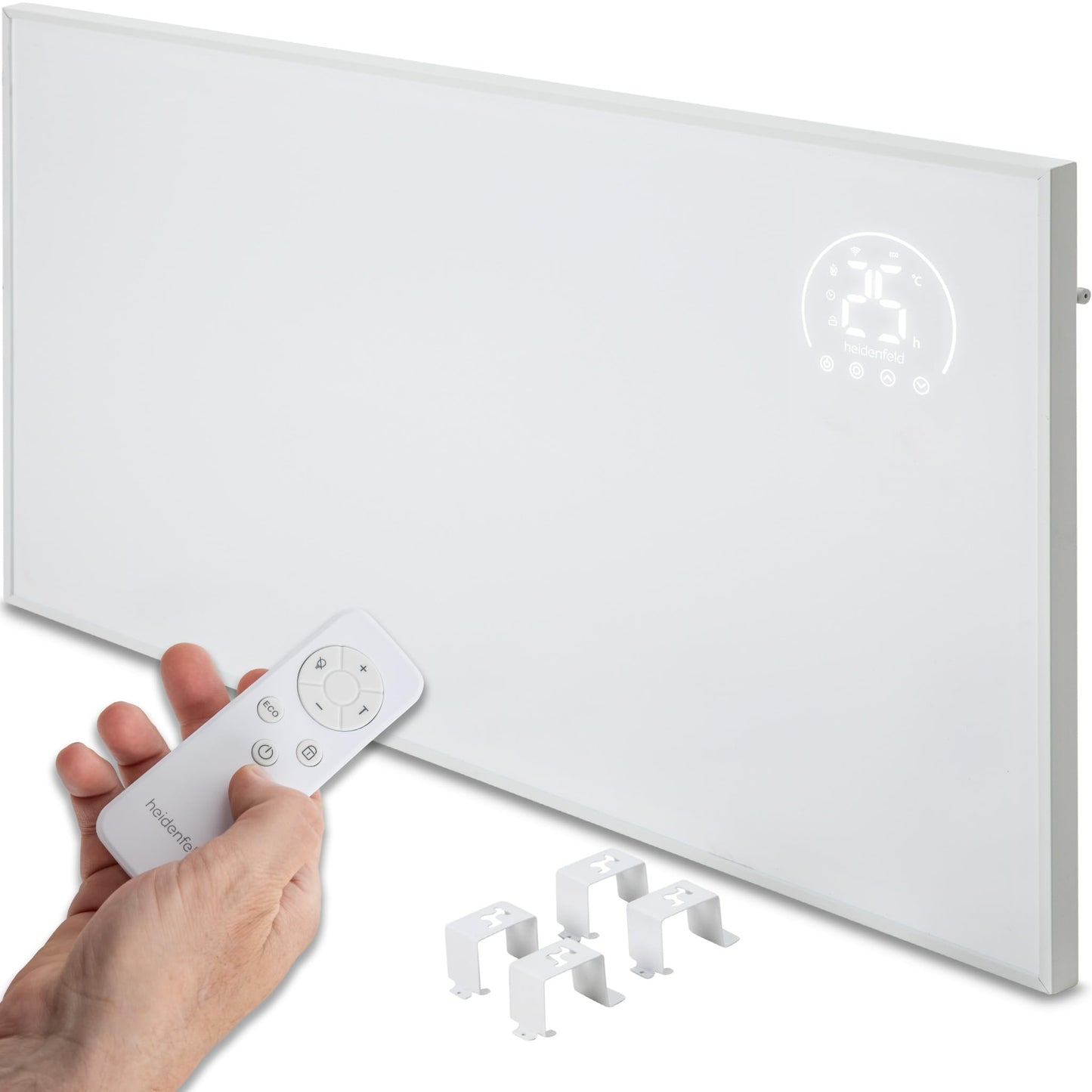 Infrasarkanais sildītājs Heidenfeld HF-HP140 | līdz 20 m² (800 Watt)