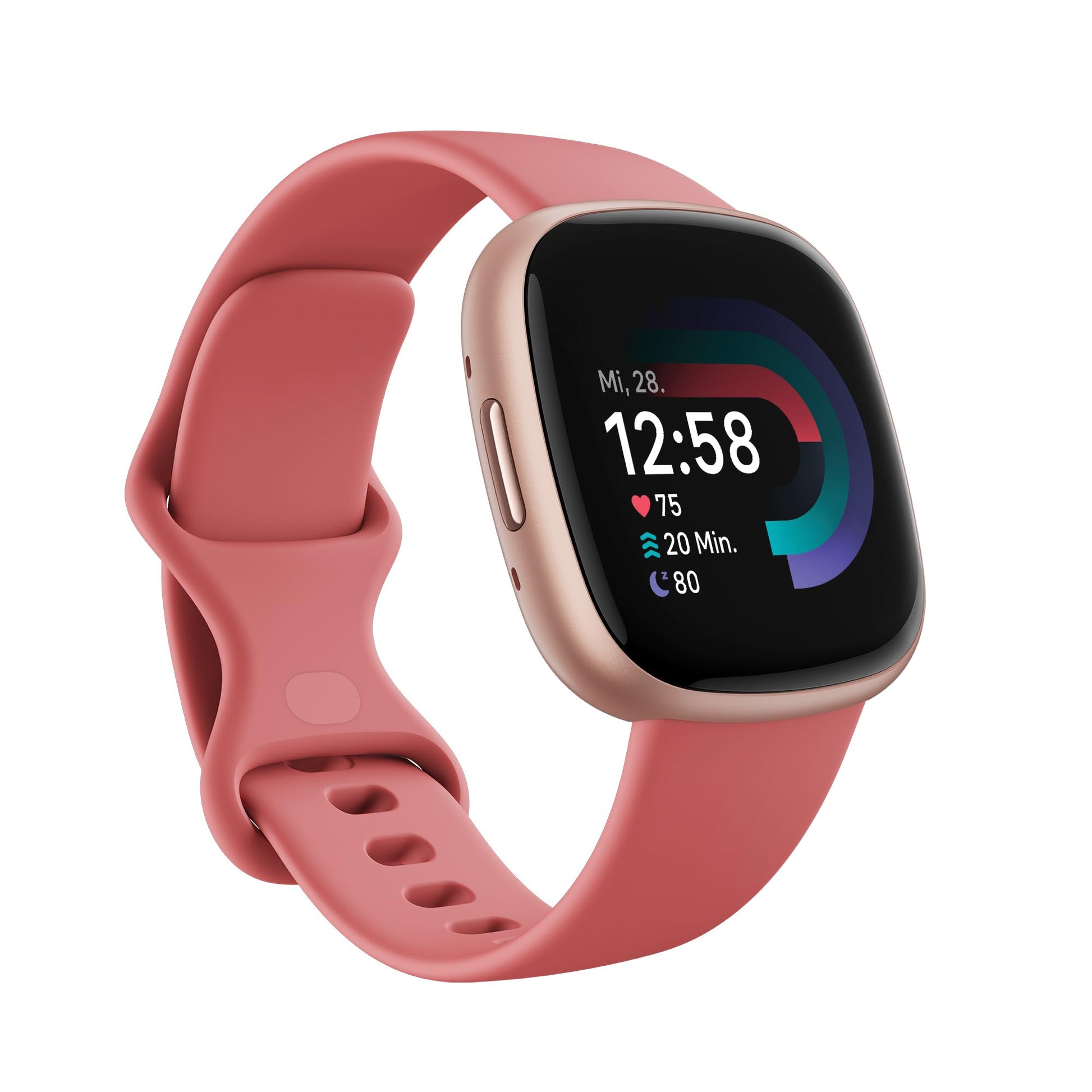 Google Fitbit Versa 4 - Fitnesa pulkstenis ar GPS, 6 dienu akumulatoru, 40+ treniņu režīmi, saderīgs ar Android/iOS.