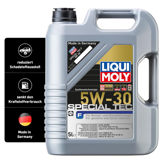 LIQUI MOLY Leichtlauf High Tech 5W-40 | 1 L | sintētiskā tehnoloģija dzinēja eļļa | Art.-Nr.: 3863