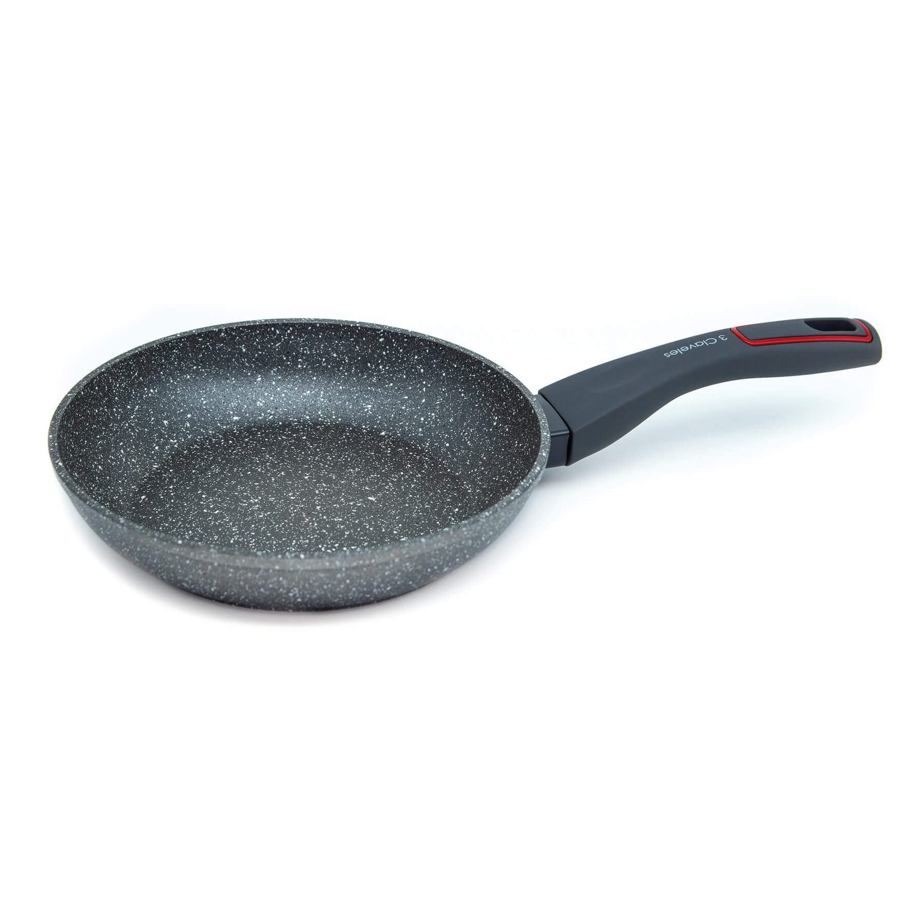 3 Claveles panna - Ø 20 cm, 4.3 cm deep, non-aluminum, gray, durable cookware for even heat distribution.
