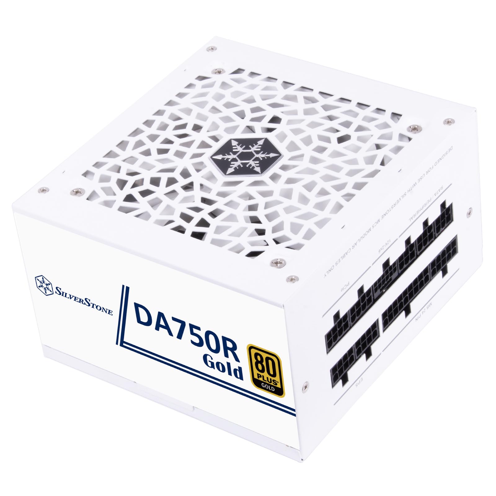 SilverStone DA750R Gold - 750W fully modular ATX power supply, 80 Plus Gold, ATX 3.0, PCIe 5.0, SST-DA750R-GMA-WWW