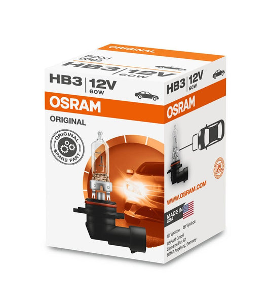 Osram ORIGINAL HB3, 9005, 12V, 1 gab. salokāmā kastē