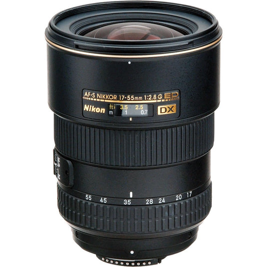 8. Nikon AF-S DX Zoom-Nikkor 17-55mm 1:2,8G IF-ED objektīvs (77mm filtra vītne)
