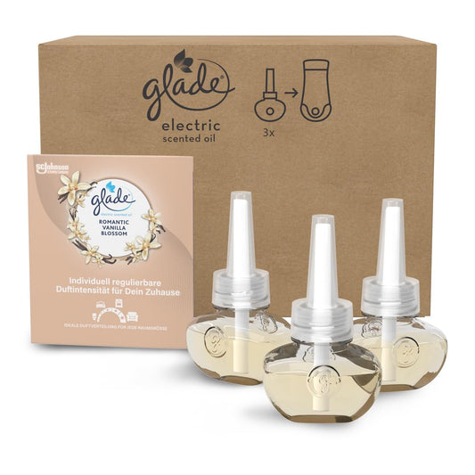 Elektriskā gaisa atsvaidzinātāja uzpilde Glade Electric Scented Oil, 3 gab.